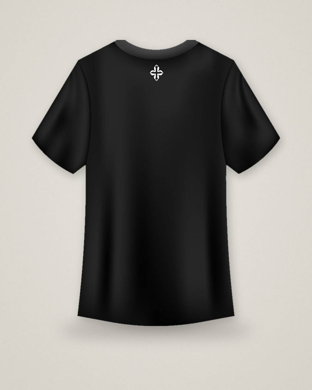 Camiseta Logo branca, costas